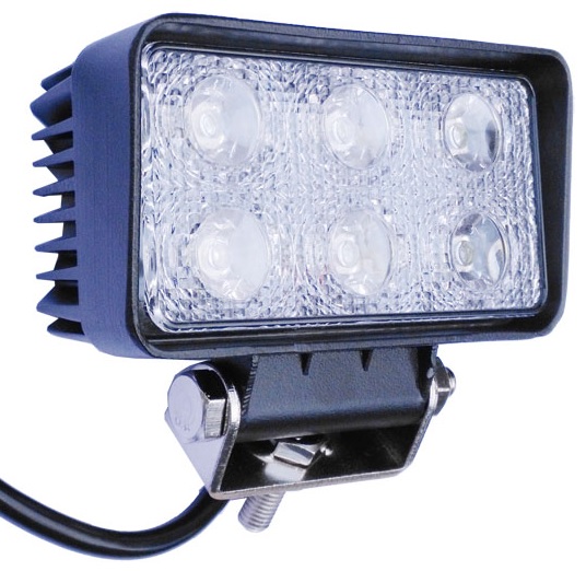 PHARE RECT 6 LED D112X63 18W